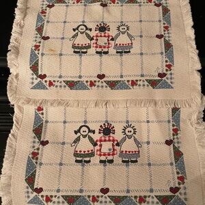 90s Pottery Barn Doll Placemats